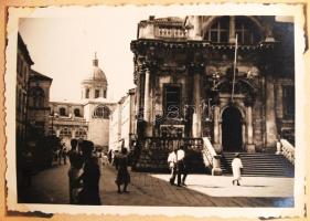 1939 Fotóalbum horvátországi nyaralásról, 40 db fotó, 6x9 cm
