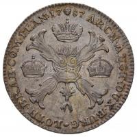 Ausztria / Holland tartomány 1787. Koronatallér Ag "II. József" (29.41g) T:2-
Austrian Net...
