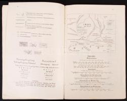 cca 1910 Jelmagyarázat a gyakori katonai térképekhez / Legend for the military maps 24p.