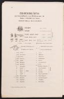 cca 1910 Jelmagyarázat a gyakori katonai térképekhez / Legend for the military maps 24p