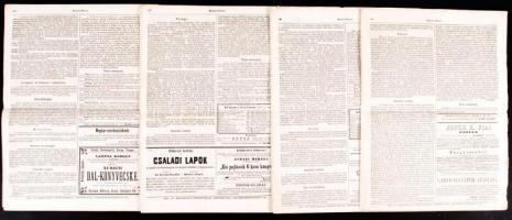 1857A Magyar Néplap 4 db száma