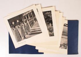 Cca 1930 Budapest album, összesen 16 db újságkivágással