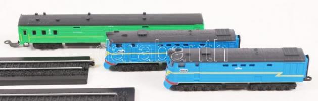 Minitrans 1/220, műanyag, eredeti dobozában, újszerű állapotban, 17×17 cm