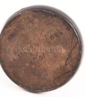 Korondi mini gyertyatartó, jelzett (Máthé Dénes), hibátlan, m:11 cm