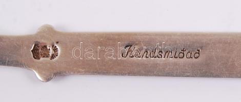 Ezüst (Ag) sajtkés, jelzett, 23,6 g /
Silver knife, 23,6 g