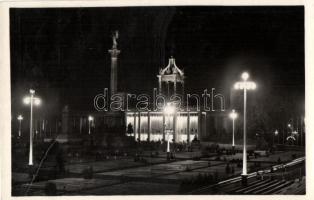 Budapest - 6 db régi városképes lap: 1938 Szent István év, XXXIV. Nemzetközi Eucharisztikus Kongresszus