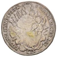1783B Tallér Ag "II. József" Körmöcbánya (27.52g) T:2-,3 Hungary 1783B Madonnentaler Ag "Joseph II" Kremnitz (27.52g) C:VF,F Huszár 1869., Unger III.: 1320.