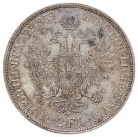 1859B 2G (2 Florin) Ag "Ferenc József" Körmöcbánya (24.76g) T:2,2-
Hungary 1859B 2 Florin ...