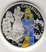 Franciaország 2002 1 1/2 Euró Ag "Cendrillon" T:PP eredeti díszdobozban, tanúsítvánnyal