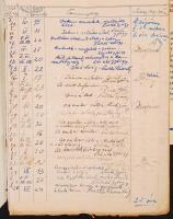 1950-1954 Római katolikus és református haladási napló, általános iskolai nyomtatvány megrendelőlap,...
