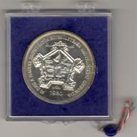 1980 "MÉE-Nagykanizsa" Ag 36 g T:BU eredeti plombált tokban