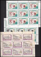 650 db-os parafilatéliai tétel, ragjegyek, kisívekkel