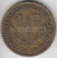 Togo/francia gyarmati 1924. 1Fr T:2- Togo/French colonial 1924. 1 Francs C:VF