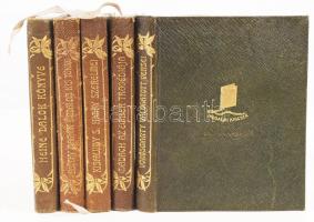 Irodalmi Kincsek sorozat 5 kötet: Madách: Az ember tragédiája, Kisfaludy: Hinfy szerelmei, Beöthy: M...