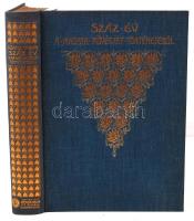 Szana Tamás: Száz év a magyar művészet történetéből 1800-1900. Festészet, szobrászat. Budapest, 1901. Athenaeum. 4 sztl. lev. 385 p. 30 t. 3 sztl. lev. Kiadói egészvászon kötésben. Szép állapotban