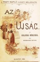 Szomaházy István: az Ujság - A Pesti Napló húsvéti melléklete Bp., 1893. 184p. Aranyozott félvászon kötésben, szép állapotban