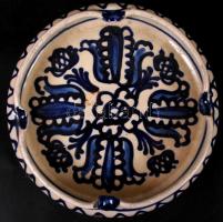 Korondi Miksa kancsó és egy hamutál, apró máz hiba a hamutartón, m:20 cm, d:15 cm