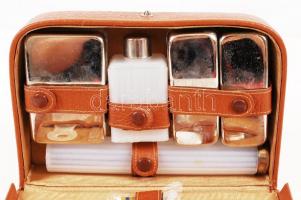 Retró pipere készlet eredeti dobozában, 20×14 cm