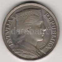 Litvánia 1929 5L Ag T:2 pici ph