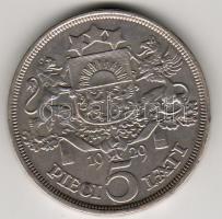 Litvánia 1929 5L Ag T:2 pici ph