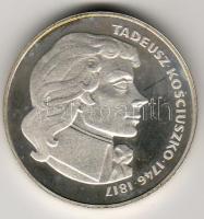 Lengyelország 1976 100Zl Ag "Kosciuszko" T:PP dísztokban