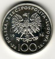 Lengyelország 1976 100Zl Ag "Kosciuszko" T:PP dísztokban