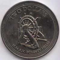 Pitcairn-szigetek 2009. 2$ "H.M.A.V. Bounty hajó kormánykereke" T:BU
Pitcairn Islands 2009...