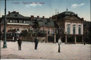 Pozsony, Frigyes főhercegi palota, Törley pezsgő reklám / palace, Törley champagne advertisement