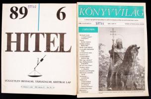 1985-1989 10 db újság (Népszabadság, Esti Hírlap, Élet és Tudomány, Szentendre és Vidéke, Válasz, Re...