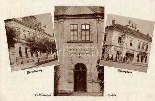 Celldömölk, Kórház, járásbíróság, községháza