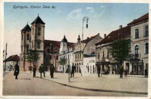 Gyöngyös, Hanisz Imre tér; Danderer tőzsde kiadása