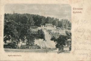 Győr, Révfalu; Prankl Károly utóda kereskedés, Berecz Viktor kiadása (fl)