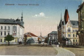 Kolozsvár, Wesselényi Miklós utca, kerékpár javító műhely / street, bicycle repair shop