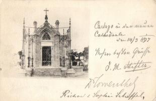 1898 Carthage, Carthago; Cathdedral gate (EK)