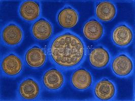 Bognár György (1944-) 1986-1999. "MÉE Gyöngyösi Csoport - Aradi Vértanúk" teljes 14+2db-os...