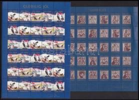 4 db teljes karácsonyi segélybélyeg ív
