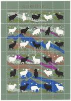 3 db teljes karácsonyi segélybélyeg ív