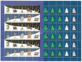 4 db teljes karácsonyi segélybélyeg ív