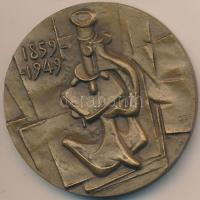 Szovjetunió 1987. "Nikolay Gamaleya 1859-1949" Br emlékplakett (60mm) szign.: MP T:2
Sovie...