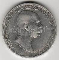 Ausztria 1908 5K Ag "Jubileum" T:3+