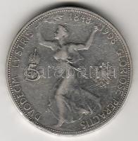 Ausztria 1908 5K Ag "Jubileum" T:3+