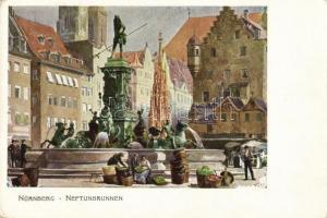Nürnberg, Neptunbrunnen / The Neptune Fountain s: Klry (EK)