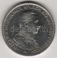 Német Birodalom/ Császárság /Poroszország 1914 3 M Ag "II. Vilmos uniformisban" T:2 pici p.h.