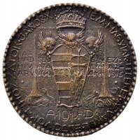 Zutt Richard (1887-1938) 1915. "Hadsegélyező Hivatala az Árváknak" bronz emlékérem eredeti...