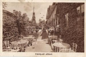 Budapest XIV. Thököly út, Schulcz Ferenc vendéglő étterme, Sportemberek találkozója (small tear)