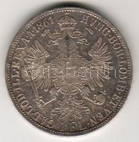 Ausztria 1861A 1Fl T:2+ pici p.h.