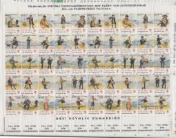 1976-1985 Svédország, karácsonyi segélybélyegek teljes ívekben, 850 db