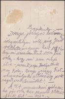 4 db Illa Loránth fotó, egyiken kézírásával, 4×6-9×12 cm