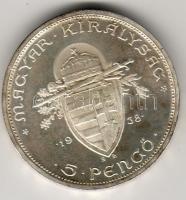 1938 5P Ag "Szt. István" T:1/2