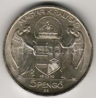 1939 5P Ag "Horthy" T:1/2